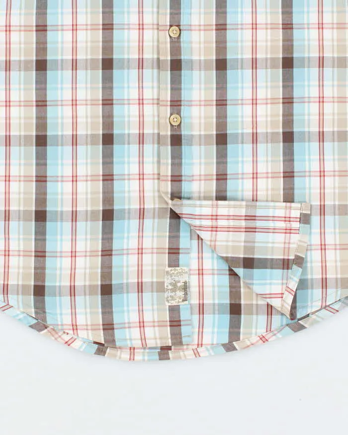 Vintage Timberland Check Oversized Short Sleeve Shirt - S sold by Rokit product image thumbnail 4