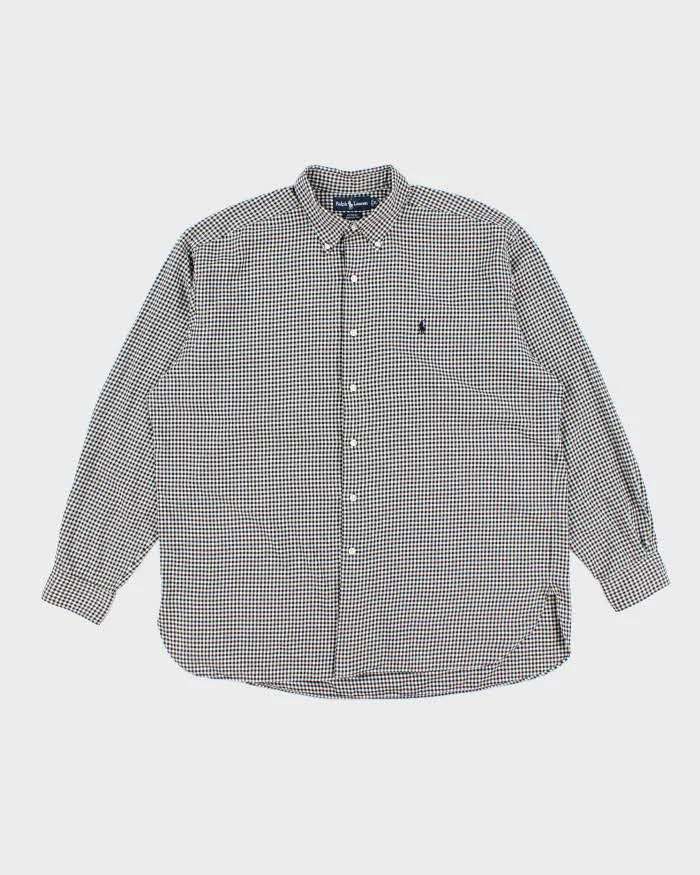 Vintage Ralph Lauren Check Long Sleeve Shirt - XL sold by Rokit
