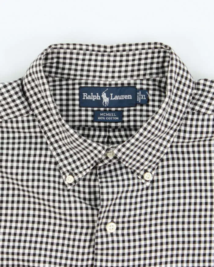 Vintage Ralph Lauren Check Long Sleeve Shirt - XL sold by Rokit product image thumbnail 5