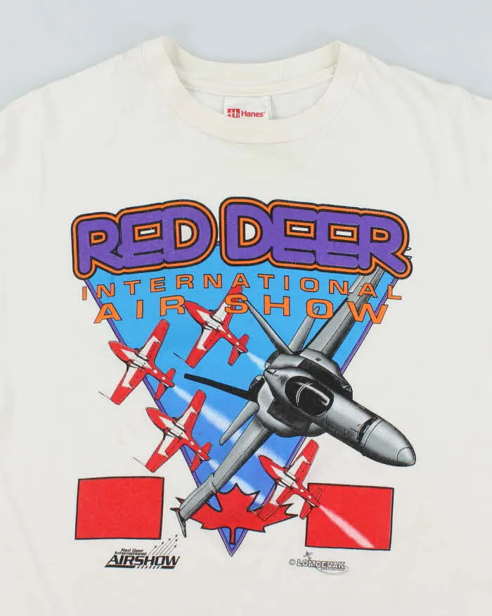 Vintage 90's Red Deer International Air Show Graphic T-Shirt - L sold by Rokit product image thumbnail 3
