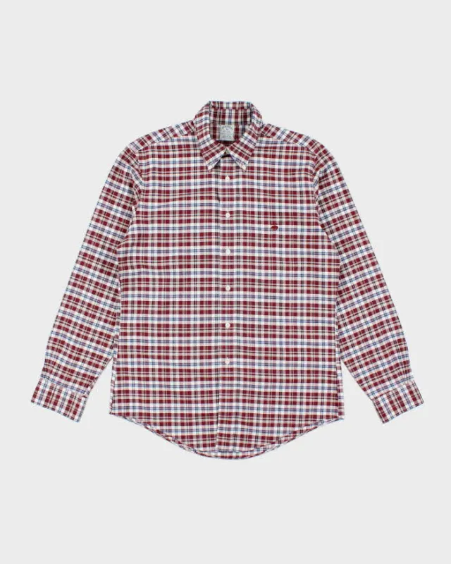 Vintage Brooks Brothers Check Long Sleeve Shirt - M sold by Rokit