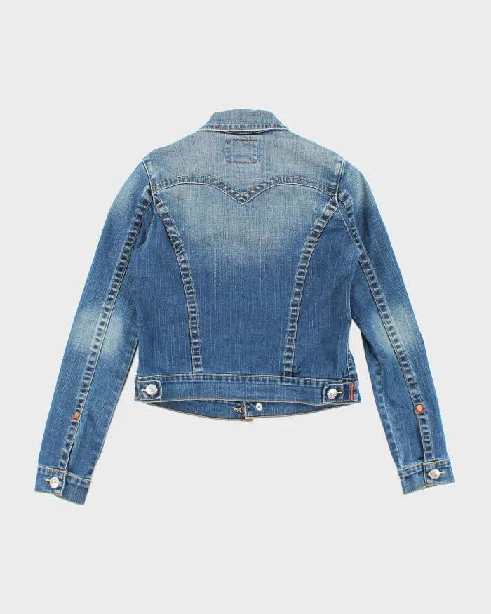 Y2K 00s True Religion Fitted Denim Jacket - M sold by Rokit product image thumbnail 2
