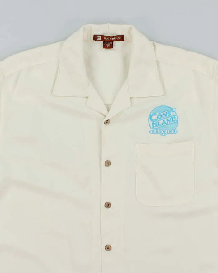 Vintage 2000's Coney Island Brewing Embroidered Hawaiian Shirt - M sold by Rokit product image thumbnail 3