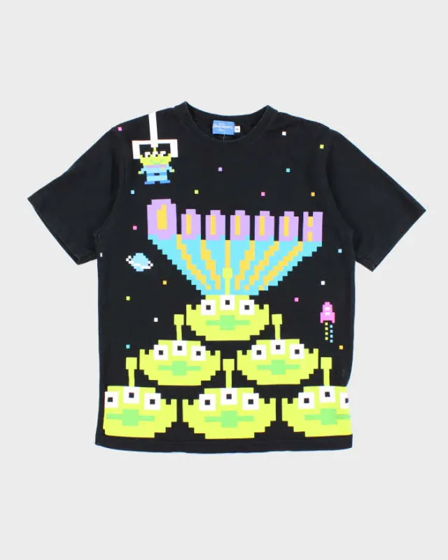 Vintage Y2K Tokyo Disney Toy Story Aliens 8-Bit Graphic T-Shirt - M sold by Rokit