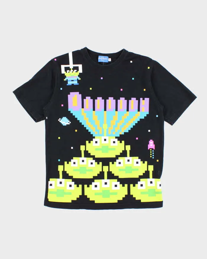 Vintage Y2K Tokyo Disney Toy Story Aliens 8-Bit Graphic T-Shirt - M sold by Rokit