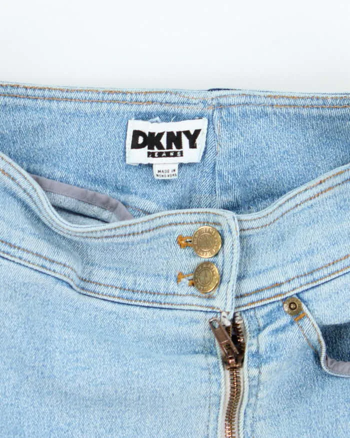 Vintage Y2k 00s DKNY Zip Denim Skirt - XS sold by Rokit product image thumbnail 5