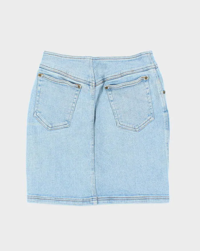 Vintage Y2k 00s DKNY Zip Denim Skirt - XS sold by Rokit product image thumbnail 2