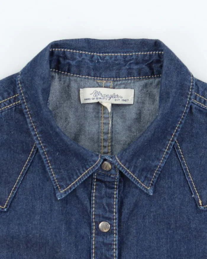 Vintage Wrangler Denim Western Blouse - S sold by Rokit product image thumbnail 5