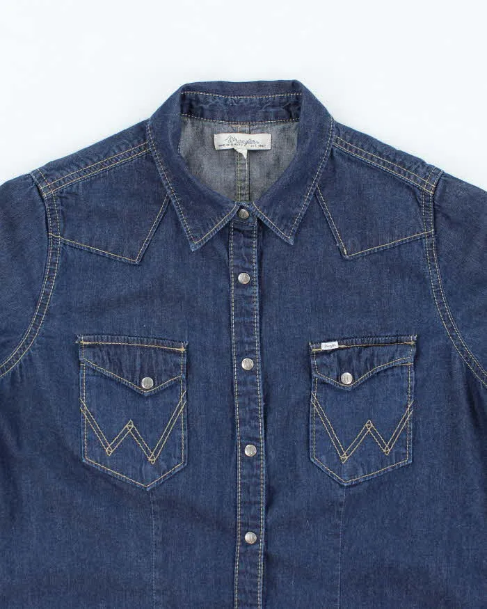 Vintage Wrangler Denim Western Blouse - S sold by Rokit product image thumbnail 3