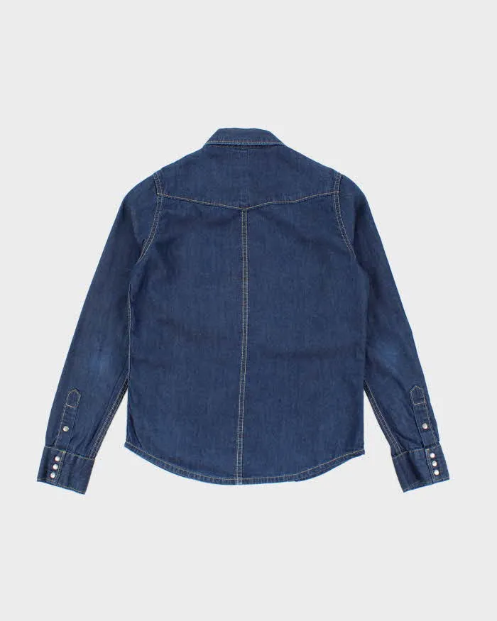 Vintage Wrangler Denim Western Blouse - S sold by Rokit product image thumbnail 2