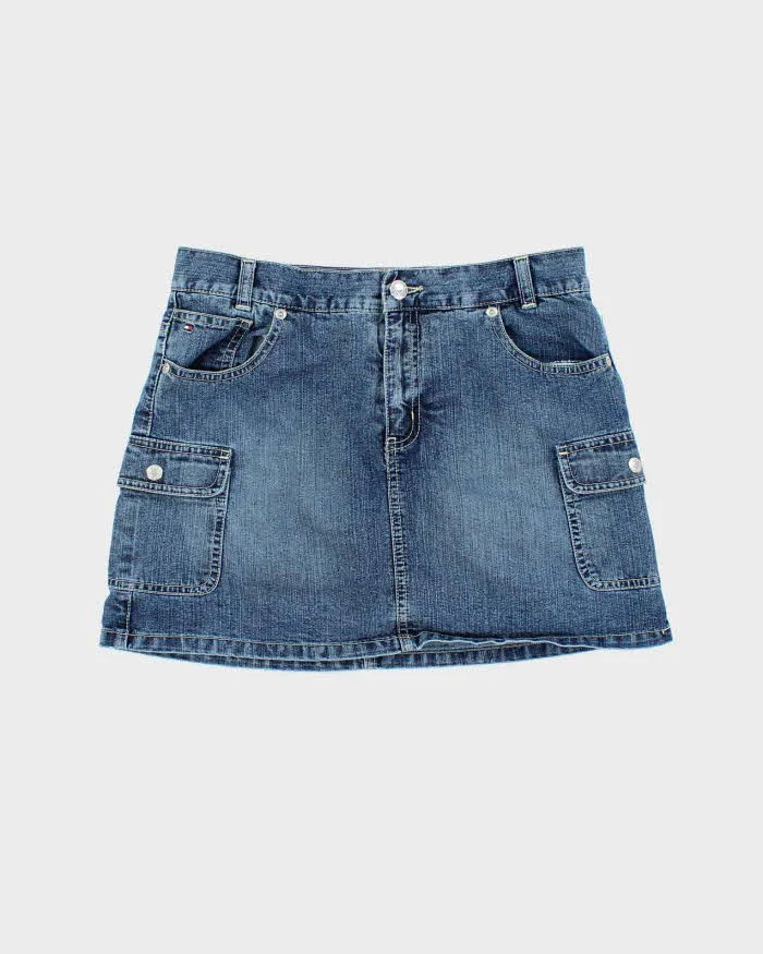 Vintage Y2k 00s Tommy Hilfiger Denim Skirt - XS sold by Rokit
