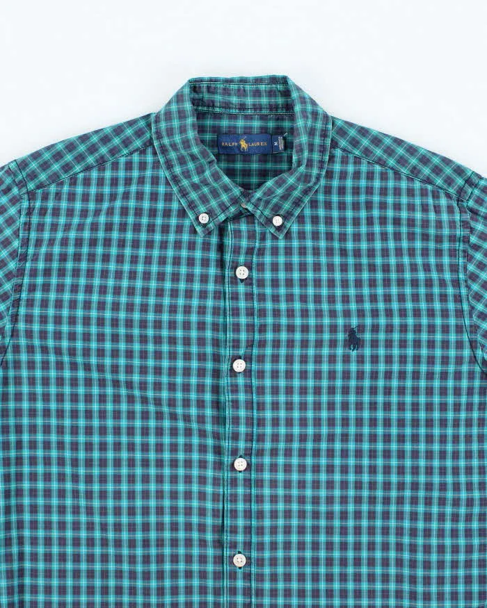 Vintage Ralph Lauren Check Long Sleeve Shirt - M sold by Rokit product image thumbnail 3