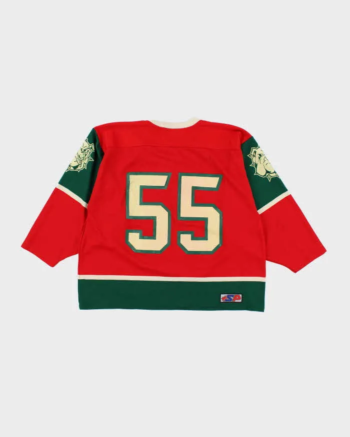 Vintage 90's Bulldog Graphic Oversized Ice Hockey Jersey - XXL sold by Rokit product image thumbnail 2