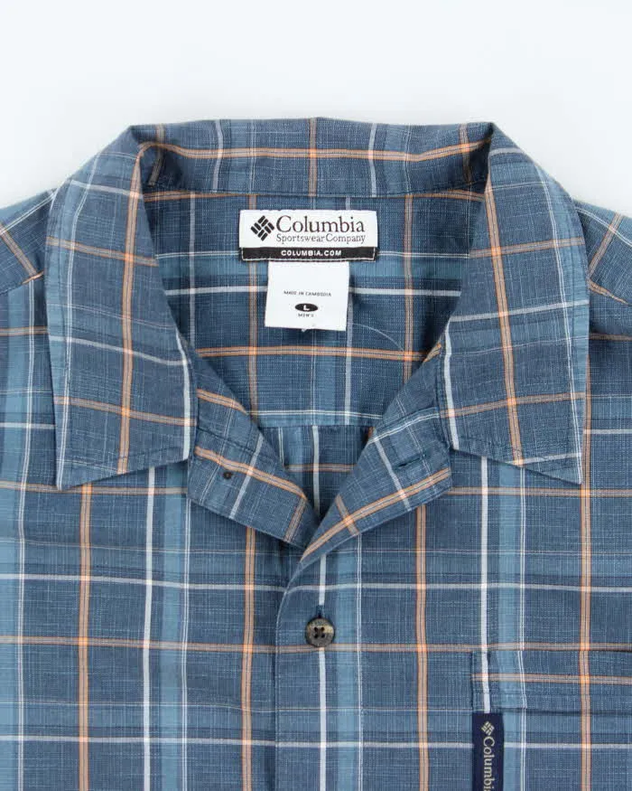 Vintage 90s Columbia Checked Short Sleeve Shirt - L sold by Rokit product image thumbnail 5