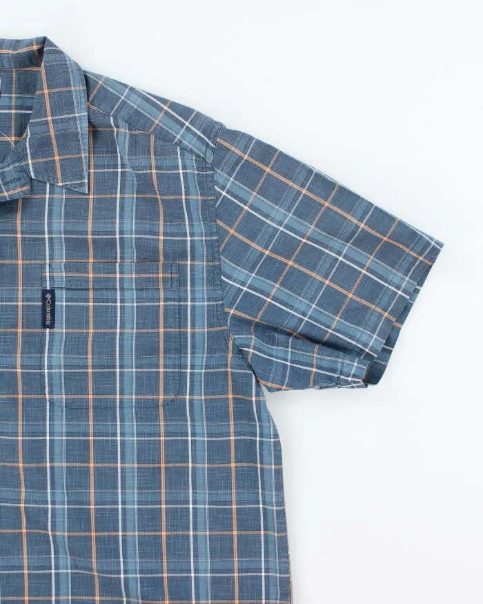 Vintage 90s Columbia Checked Short Sleeve Shirt - L sold by Rokit product image thumbnail 4
