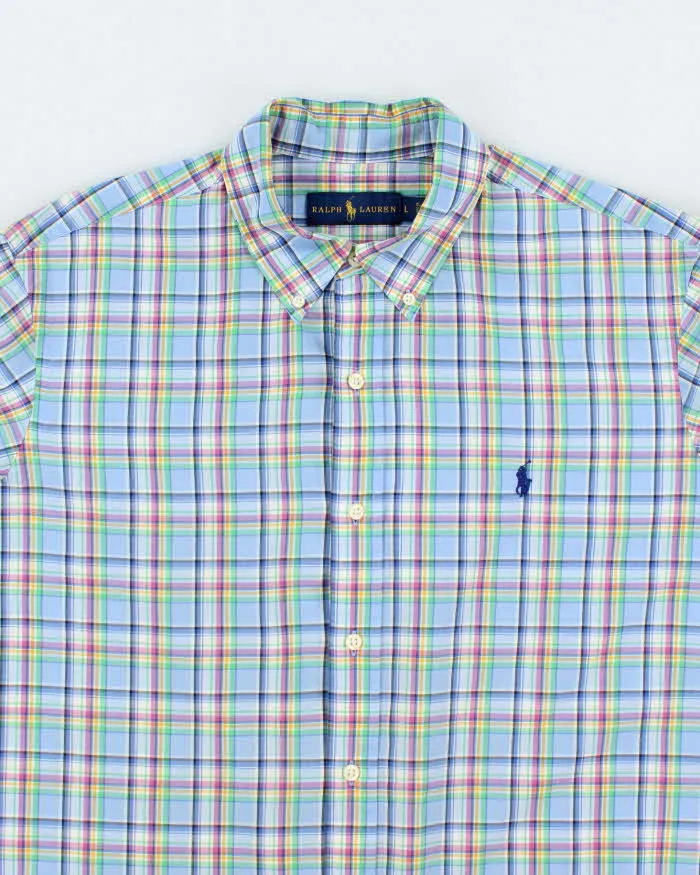 Vintage Ralph Lauren Check Long Sleeve Shirt - L sold by Rokit product image thumbnail 3