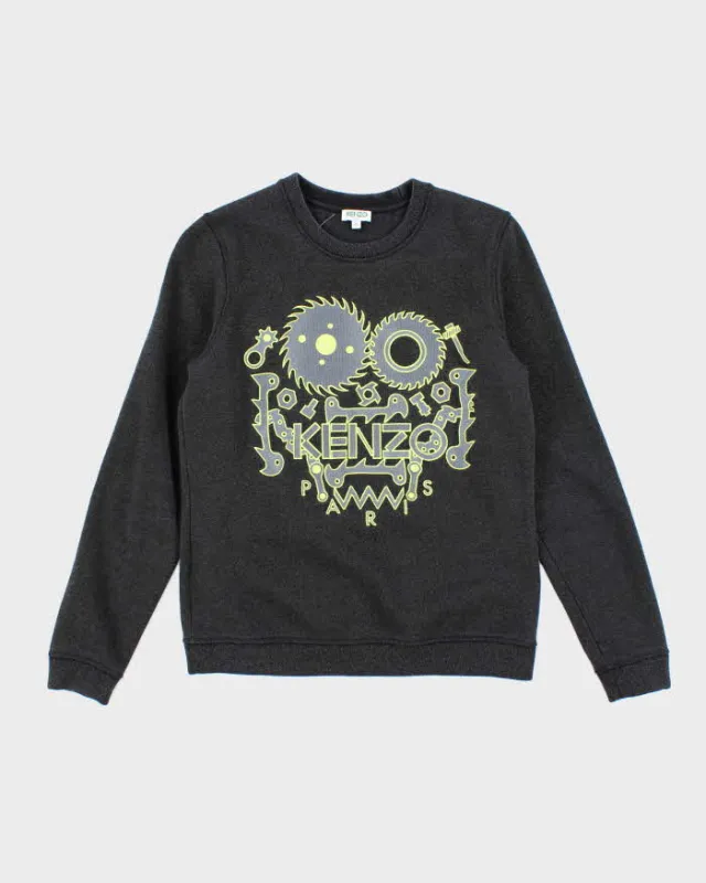 Vintage Y2K Kenzo Embroidered Logo Sweatshirt - S sold by Rokit