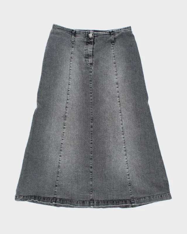 Vintage Y2k 00s Ovisse Denim Skirt - XS sold by Rokit