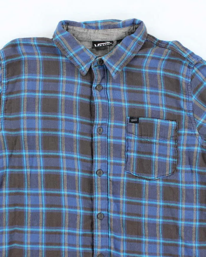 Vintage Y2K Vans Lightweight Flannel Shirt - L sold by Rokit product image thumbnail 3