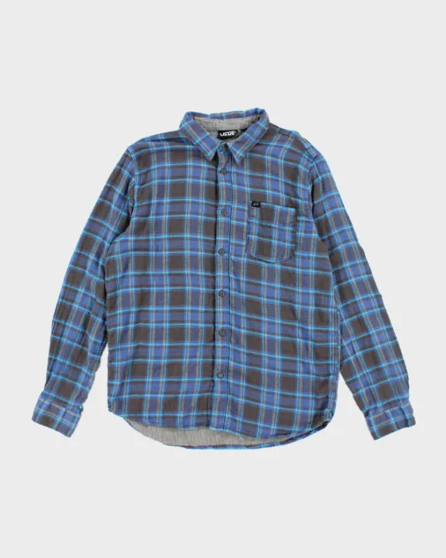 Vintage Y2K Vans Lightweight Flannel Shirt - L sold by Rokit
