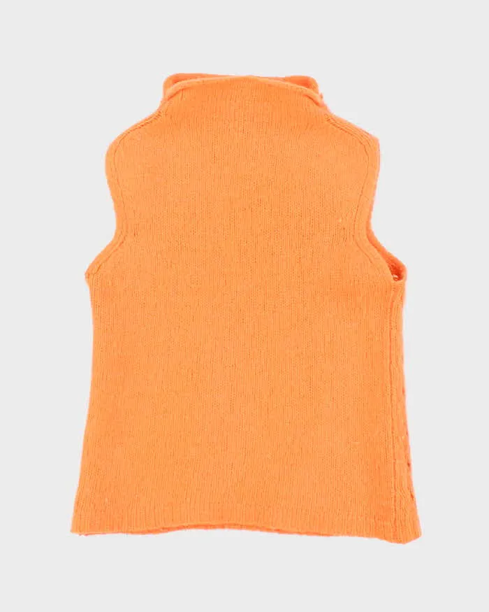 Vintage 90s Sleeveless Knit Jumper - S sold by Rokit product image thumbnail 2