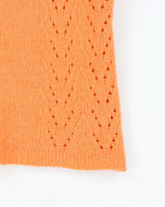 Vintage 90s Sleeveless Knit Jumper - S sold by Rokit product image thumbnail 5