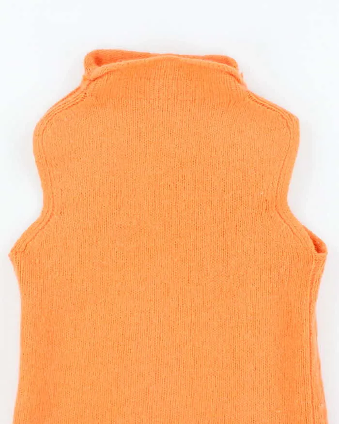 Vintage 90s Sleeveless Knit Jumper - S sold by Rokit product image thumbnail 4