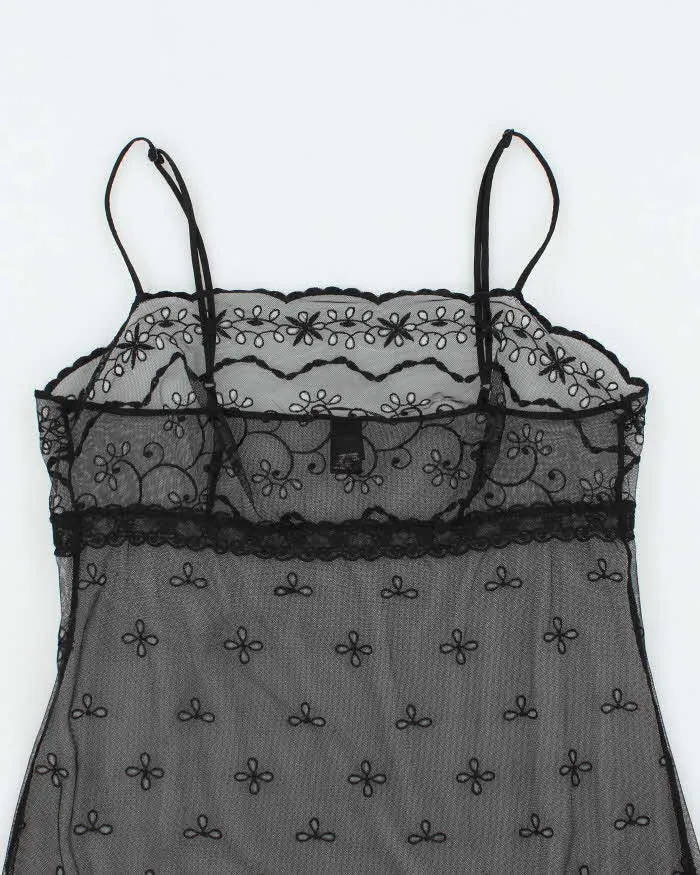 Vintage Y2k 00s Victoria's Secret Broderie Slip Dress - S sold by Rokit product image thumbnail 3
