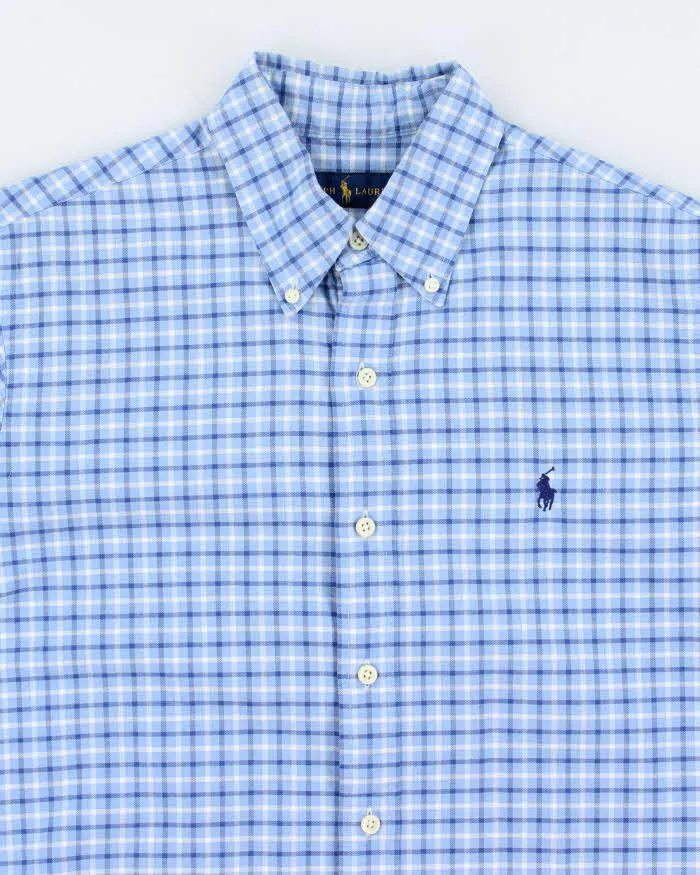 Vintage Ralph Lauren Check Long Sleeve Shirt - M sold by Rokit product image thumbnail 3