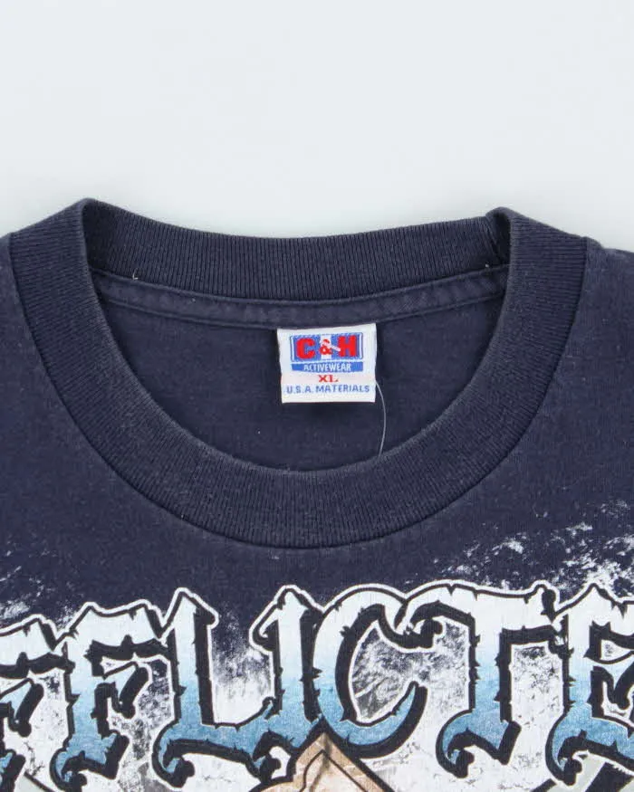 Vintage Y2K Affliction Gothic Graphic T-Shirt - XL sold by Rokit product image thumbnail 5