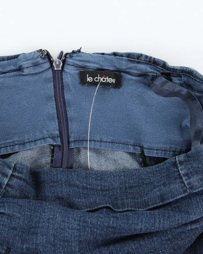 Vintage Y2k 00s Guess Sleeveless Denim Dress - S sold by Rokit product image thumbnail 5