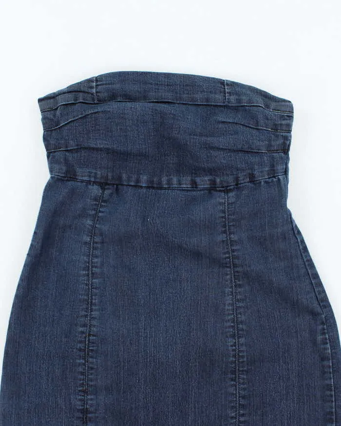 Vintage Y2k 00s Guess Sleeveless Denim Dress - S sold by Rokit product image thumbnail 3