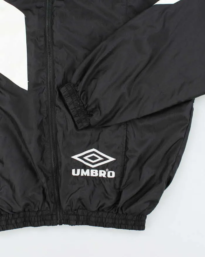Vintage 90's Umbro Patterned Embroidered Logo Windbreaker Jacket - L sold by Rokit product image thumbnail 4