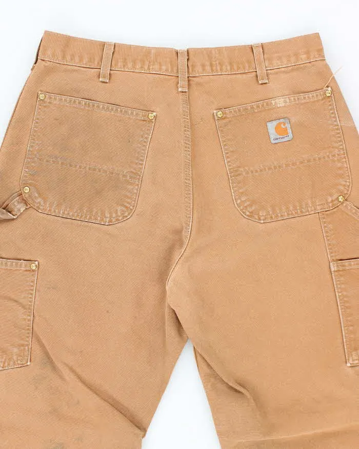 Vintage 2000's Carhartt Faded Double Knee Carpenter Trousers - W30 L30 sold by Rokit product image thumbnail 4