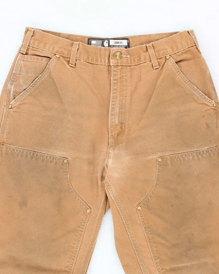 Vintage 2000's Carhartt Faded Double Knee Carpenter Trousers - W30 L30 sold by Rokit product image thumbnail 3