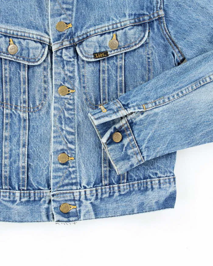 Vintage 80's Lee Light Wash Denim Jacket - S sold by Rokit product image thumbnail 4