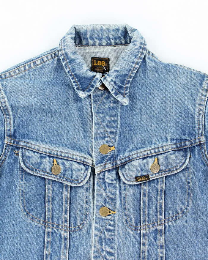 Vintage 80's Lee Light Wash Denim Jacket - S sold by Rokit product image thumbnail 3
