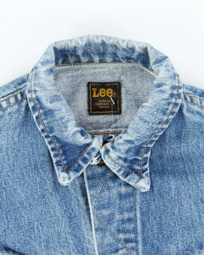 Vintage 80's Lee Light Wash Denim Jacket - S sold by Rokit product image thumbnail 5