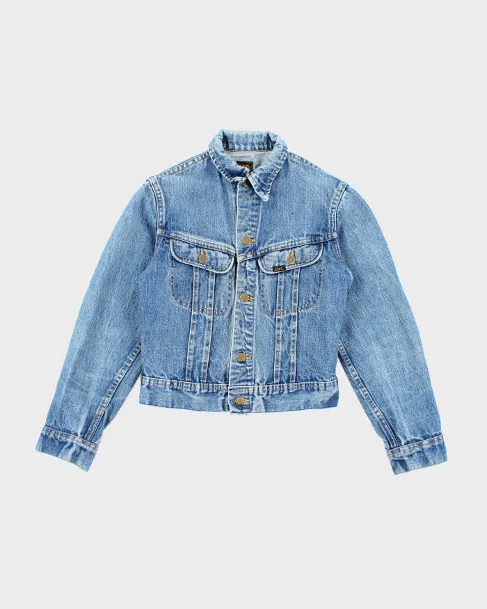 Vintage 80's Lee Light Wash Denim Jacket - S sold by Rokit