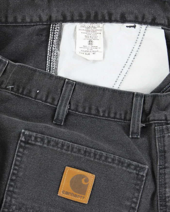 Vintage Carhartt Faded Wide Leg Carpenter Shorts - W36 L7 sold by Rokit product image thumbnail 5