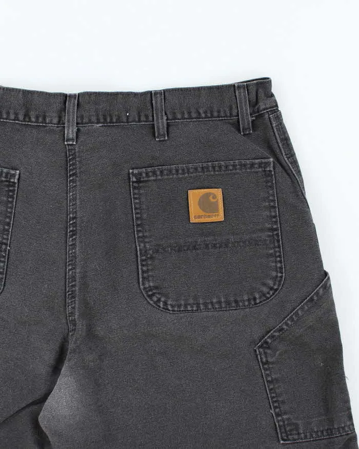 Vintage Carhartt Faded Wide Leg Carpenter Shorts - W36 L7 sold by Rokit product image thumbnail 4