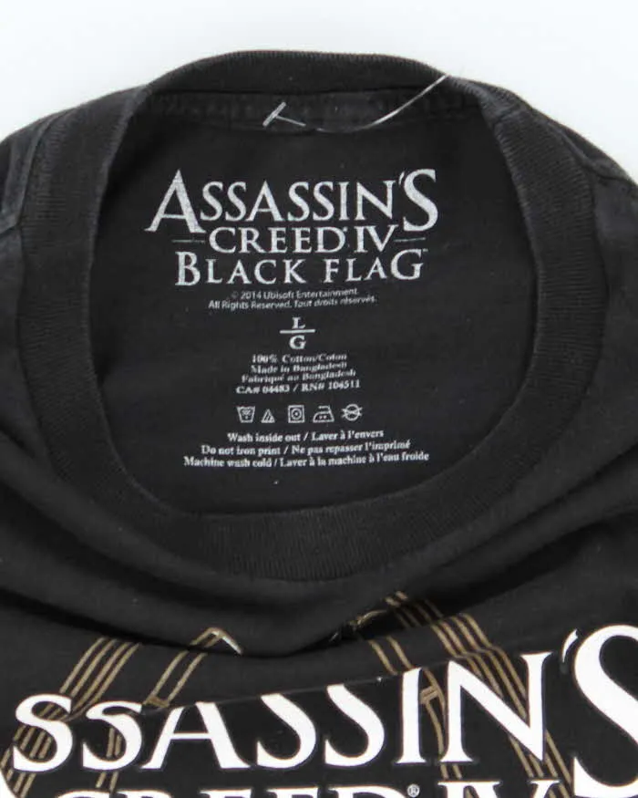 Assassin's Creed 4 Black Flag Game Promo T-Shirt - L sold by Rokit product image thumbnail 5