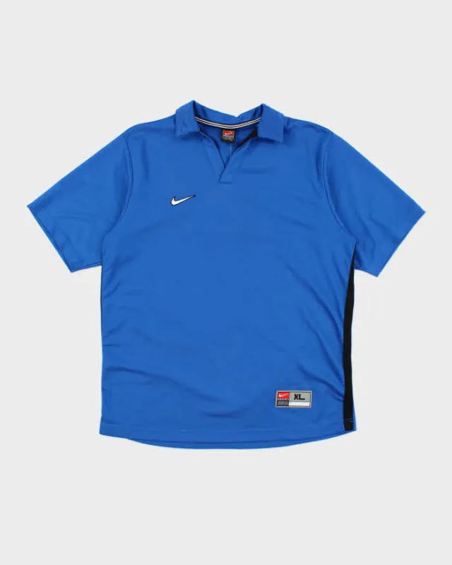 Vintage Nike Lightweight Small Swoosh Collar Sports Shirt - XL sold by Rokit