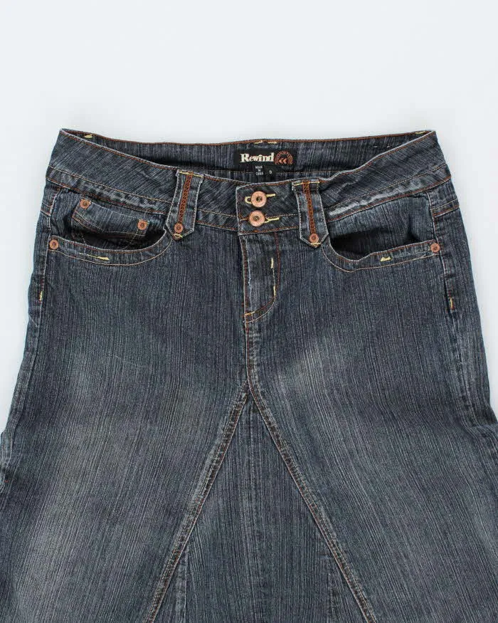 Vintage Y2k 00s Rewind Denim Skirt - S sold by Rokit product image thumbnail 5