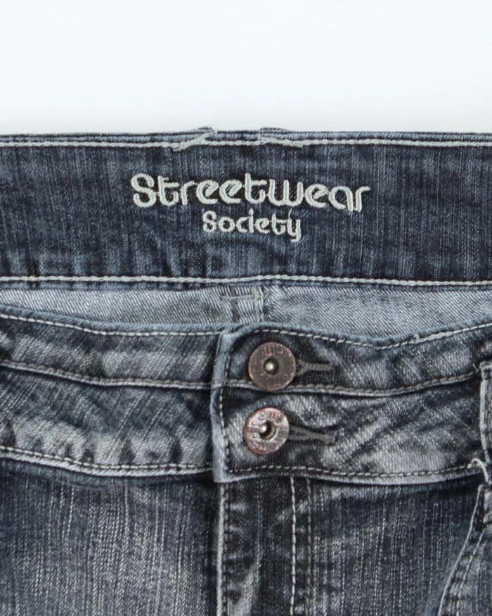 Vintage Y2k 00s Streetwear Denim Mini Skirt - M sold by Rokit product image thumbnail 5