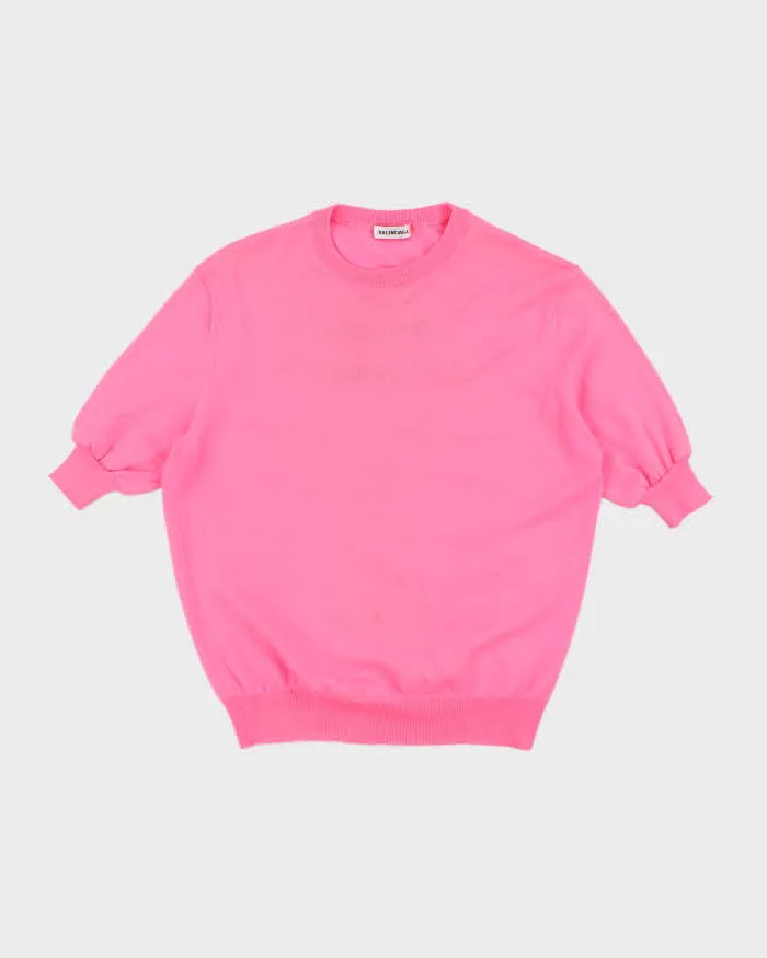 Balenciaga Wool Short Sleeve Jumper - XS sold by Rokit