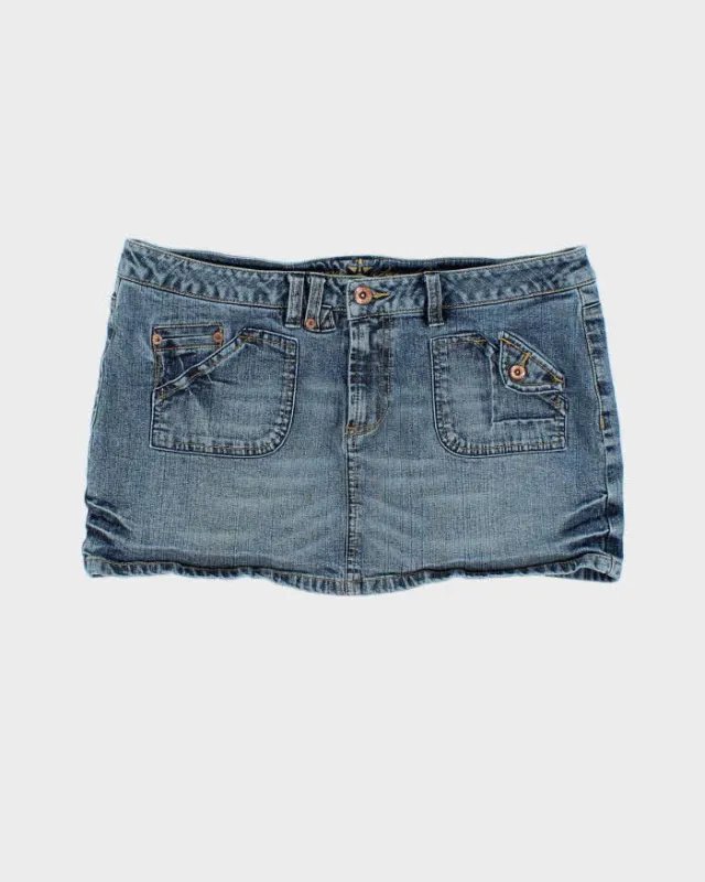 Vintage Y2k 00s Arizona Denim Mini Skirt - S sold by Rokit