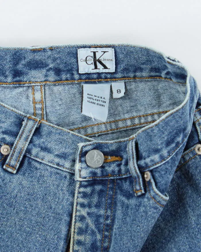 Vintage 90s Calvin Klein Denim Shorts - W25 sold by Rokit product image thumbnail 5
