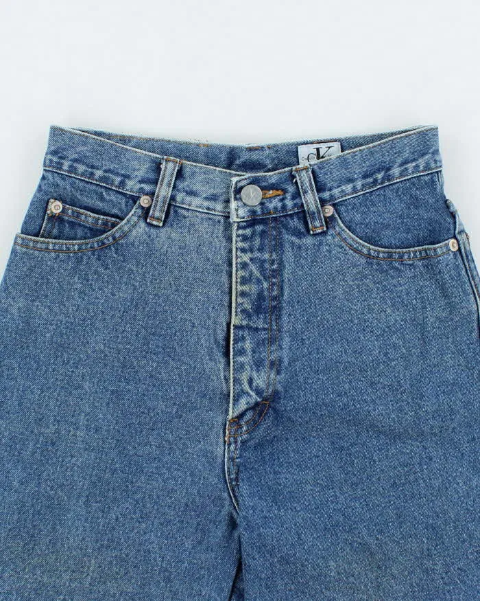 Vintage 90s Calvin Klein Denim Shorts - W25 sold by Rokit product image thumbnail 3