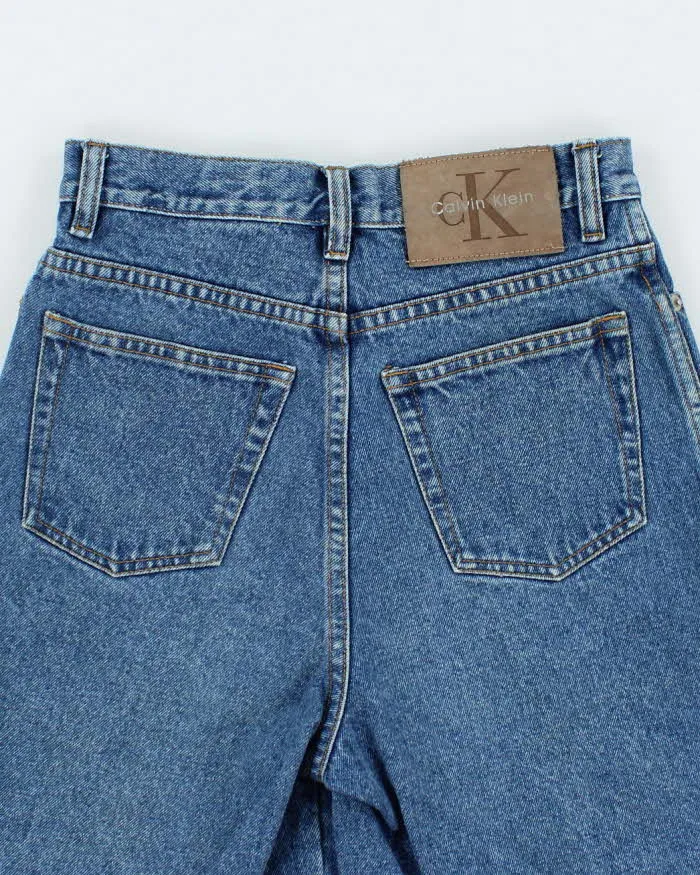 Vintage 90s Calvin Klein Denim Shorts - W25 sold by Rokit product image thumbnail 4